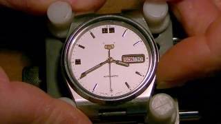 How to service and repair a Seiko 70093130 Automatic Wrist Watch  FINAL PART [upl. by Illene]