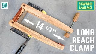 Super Strong Long Reach Clamp  Scrapwood Challenge Ep29 [upl. by Elockin374]