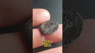 Рідкий денарій імператора Адріана denarii metaldetecting history [upl. by Dnomed]