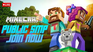 Minecraft Public SMP anyone can join S6  Play Blitz is Live [upl. by Sadella297]