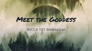 MEET THE GODDESS MEDITATION  THE WITCHES CAULDRON [upl. by Deehsar]