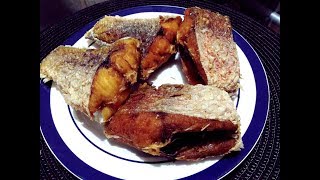 How To Fry Red Snapper In African Style  Easy Recipe  Obaapa Kitchen [upl. by Atalanta]