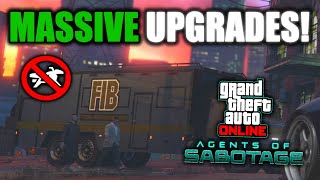 GTA Online MASSIVE TERRORBYTE UPGRADES NEW Siren Options and More in The Agents of Sabotage DLC [upl. by Killy]