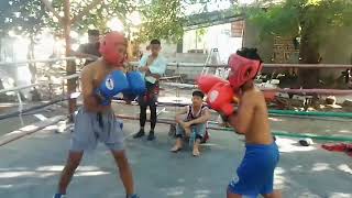 practice sparing Alfred vs Michael 3 rounds [upl. by Katey]