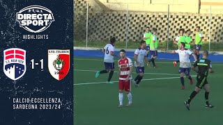 Calcio Eccellenza  CS Bosa CalcioSPD Tharros 11 Highlights [upl. by Tessa]