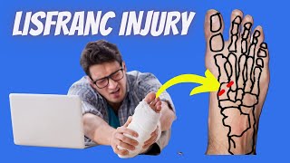 Lisfranc Injuries EVERYTHING You Need to Know [upl. by Mcconaghy748]