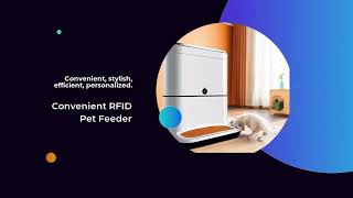 Smart Pet Feeder with RFID Tag [upl. by Anis]