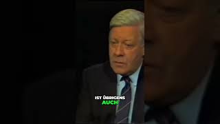 Sehr Erstaunlicher Erfolg Deutschland aber auch DDR Ein überraschender Blick Helmut Schmidt 1988 [upl. by Ivie]