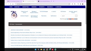 CA Exam Date Not Postponed May to June 2024  ICAI [upl. by Aihtak]