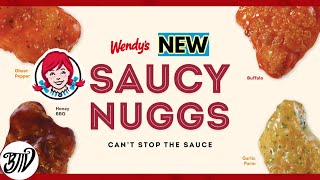 New Saucy Nuggs at Wendys [upl. by Esorlatsyrc]