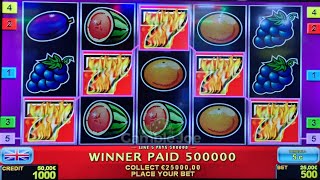 Sizzling Hot Deluxe Classic Casino Wins on Fire [upl. by Nolyag92]