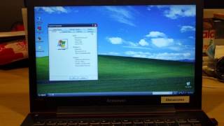 Windows XP on a Haswell system installed in 2016 [upl. by Clair]