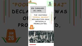 Did you know Why was January 26 chosen to be India’s Republic Day upsc republicday bharat [upl. by Nylorahs]