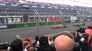 F1 2013 vs 2014 sound comparison  Melbourne [upl. by Ube]