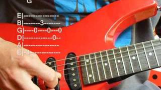 Guitar lesson Learn how to play Green Day  Good Riddance  Time of your Life [upl. by Shewmaker]