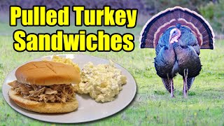 Pulled Turkey Sandwiches – Wild Game Recipe [upl. by Norrehs629]