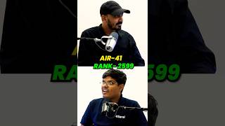 Guess the Rank  AIR  41 to😮 🎙️Saransh Sir podcast iitjee esaral kota [upl. by Modern744]