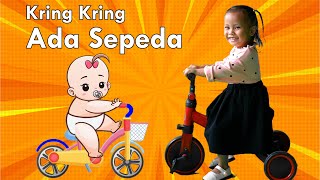 Kring Kring Ada Sepeda  Lagu Anak Balita Indonesia Populer [upl. by Yeldahc]