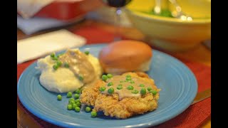 Chicken Fried Steak on Platter Talk [upl. by Ahsial]