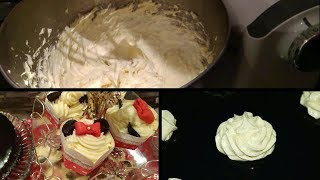 GANACHE CHOCOLAT BLANC الذ كناش شكولاطة بيضاء لحشو وتزيين طرطات وكاب كيك اعياد الميلاد [upl. by Claudetta]