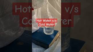 Cold Water vs Hot Water shorts facts [upl. by Chlores393]