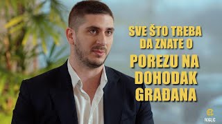 POREZ NA DOHODAK GRAĐANA  Masterclass Dušan Roglić [upl. by Aihsoek132]