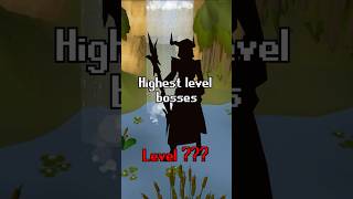 These are RuneScapes STRONGEST bosses [upl. by Nayb]