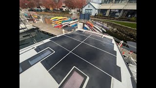 Marine Solar Panel Installation Tutorial  Open Waters Solar [upl. by Namor474]