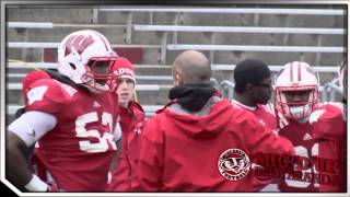 Wisconsin Football Micd Up Dave Aranda [upl. by Gerlac]