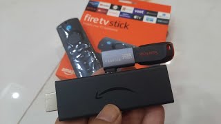 Connect Pendrive To Fire TV Stick l Sounce Micro To USB OTG Adapter [upl. by Aluino282]