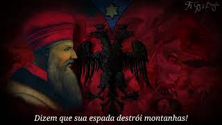 quotTrim mbi Trinaquot Canção Albanesa sobre Skanderbeg [upl. by Genvieve25]