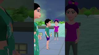 Barish barish bahut barish ho raha haicomedytimetoons funny comedy animated 3danimation bhabhi [upl. by Ettelegna654]