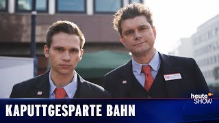 Veraltet und verspätet Lutz und Fabian machen Bestandsaufnahme bei der Deutschen Bahn  heuteshow [upl. by Schmitt155]