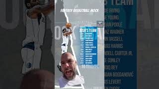 Fantasy Basketball Mock Draft NBA subscribe short [upl. by Azerila]