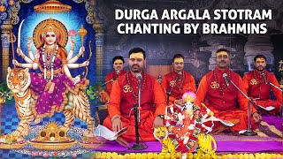 Durga Argala Stotram  Durga Saptashati Argala  Recitation by traditional Brahmins [upl. by Ramraj345]