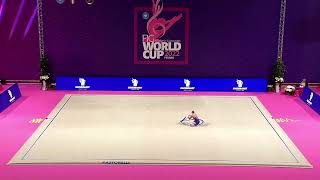 Matilde Tamagnini  Ribbon AA  WC Pesaro 2022 [upl. by Domash]