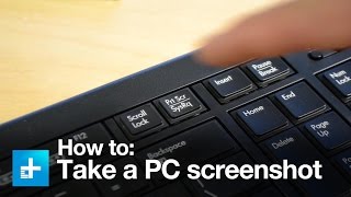 How to take a screenshot on a PC or laptop with Windows [upl. by Zzaj]