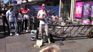 Dave Crowe beatboxing in Gothenburg 20110603 [upl. by Eduardo]