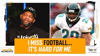 Jacksonville Jaguars Fred Taylor Missing the game and hanging up my cleats  The Pivot Podcast [upl. by Iccir]