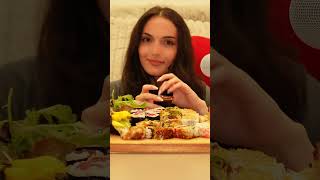 ASMR SUSHI MUKBANG 🍣😋 [upl. by Dianna]