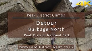 Peak District Climbs Detour  Burbage North [upl. by Tann]