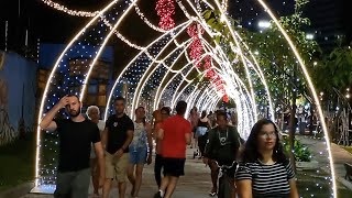 NOITE DE NATAL EM RECIFE DECORAÇÃO GRAÇAS ZONA NORTE MÊS NOVEMBRO 2023 [upl. by Tegdirb]