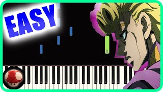 Traitors Requiem 裏切り者のレクイエム JOJOS BIZARRE ADVENTURE OP 9  Piano Arrangement Synthesia by TAM [upl. by Bostow]