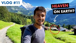 Swiss Mountain Life  Dhruv Rathee Vlogs [upl. by Ardnassak414]