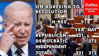 BREAKING NEWS House Republicans Vote To Advance Impeachment Inquiry Into President Biden [upl. by Mas915]