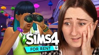 EVERYTHING in The Sims 4 For Rent Full Playthrough [upl. by Suoivart]