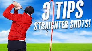 3 Simple Tips to Hit the Golf Ball Straight [upl. by Alix911]