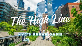 Exploring NYCs Urban Oasis The High Line highline newyorktour manhattan [upl. by Nostrebor414]