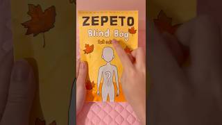 ZEPETO blind bag​⁠​⁠ 🍁 ZEPETOofficial zepeto zepetousa ad asmr kpop diy craft [upl. by Allecnirp]