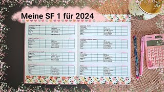 Meine Sinking Funds 1 für 2024 ✨ Schritt für Schritt Anleitung ✨ Budgetplanung 2024 [upl. by Ttcos373]